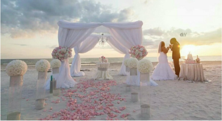 Luxury Beach Wedding Package on Florida Beach