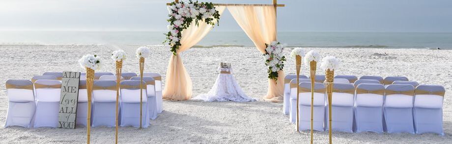Love in Bloom Beach Wedding