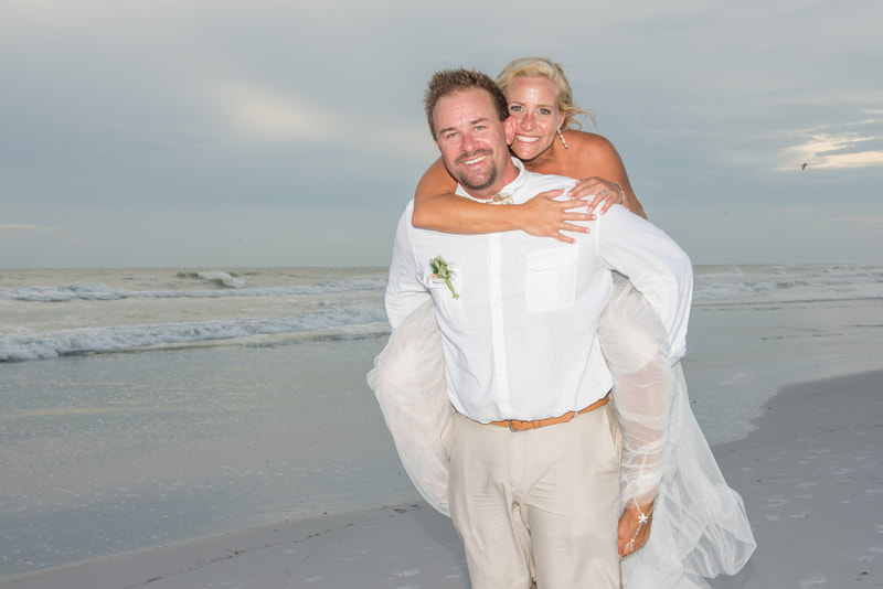 Beach Wedding Vow Renewal 